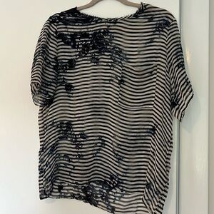Raquel Allegra handmade silk sheet t